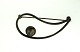 ebuy.dk pr�senterer: Arne Johansen, broche i sterlings�lv. Stemplet AJ 925.