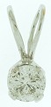 ebuy.dk pr�senterer: Diamantvedh�ng af hvidguld prydet m. en ...
