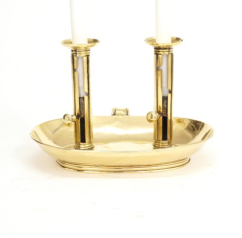 Double candle lighter, brass
Denmark around 1830-40