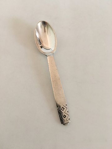 Georg Jensen Mayan Sterling Silver Coffee Spoon No 034