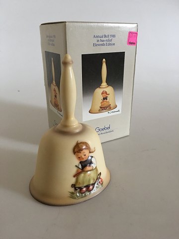 Hummel Annual Bell 1988 in bas-relief. Eleventh Edition 1978-1992. Goebel 
Porcelain Germany