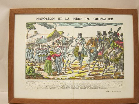 Tryk af Napoleon med hær