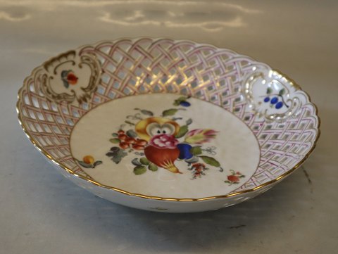 7395 Bowl with flowers Herend Hungary ca 25 cm