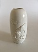 Royal Copenhagen Blanc de Chine vase by Bode Willumsen No 20498