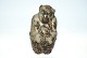 Kongelig Stentøjs Figur, siddende abe med unge
design Knud Kyhn.
Dek. nr.20241

