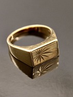 14 karat guld ring strrelse 56-57 fra juveler Herman Siersbl