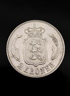 Slv 2 krone 1875