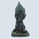 Carl-Henning Pedersen; Patinated bronze sculpture no. 13/50