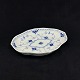 Blue Fluted Half Lace oval dish, 3. assortment.
