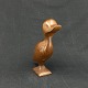 Duck figurine in teak