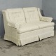 2-personers beige sofa m. løse hynder,(HxBxD 90x142x90 cm), 1970-1980