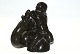 Just Andersen, Figur af Dreng med havslangeDiskometal.Nr. D 1697Højde 11 cm.Flot ...