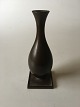 GAB (Guldsmedsaktiebolaget) Bronze Vase. Måler 18cm og fremstår i god stand.