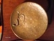 Flad Tinos Salamander bronce skål diameter 16cmPå bagside Tinos Denmark Made in Denmark