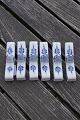 Musselmalet riflet Royal Copenhagen porcelæn spisestel. Kongelig porcelæn.Knivbuk nr. 134 i ...