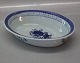 Royal Copenhagen Aluminia Tranquebar 1410-11 Oval salatskål 24 x 18,5 cm 1931 I fin og hel ...