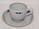 Royal Copenhagen Gemina, espressokopper med tilhørende underkopper.Designet af Gertrud ...