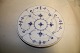 Royal Copenhagen Musselmalet riflet.Frokosttallerken/ sildetallerken nr. 1/179. Diameter 19 ...