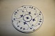 Kgl. Musselmalet riflet Kongelig porcelæn. Royal Copenhagen.Musselmalet middagstallerken nr. ...