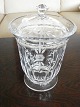Krystal  - Lågvase - med smukt motiv - højde 21½ cm - perfekt stand