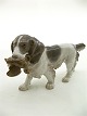 Bing og Grøndahl spaniel 2061 dess. Laurits Jensen  1.sort.