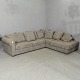 Hjørnesofa i 2 dele m. uldbetræk,(HxBxD 68x270x215 cm), af nyere dato