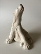 Royal Copenhagen Figur Stor Isbjørn #825. Måler 29cm x 23cm. Designet af Knud Kyhn