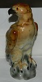 Figur af ørn i porcelæn som ozon lampe. I perfekt stand. Ledningen er dog klippet. 23 cm høj