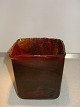 Holmegaard vase i serien "LAVA", designet i 1970 af Per Lütken (1916-1998).Vase blæst i ...