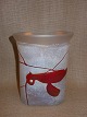 Vase fra Kosta Boda i glasserie i Artists Collection "Galaxy Red", designet i 1986 af Bertil ...