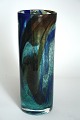 Vase, højde 20 cm. fra serien Spontana designet af Bengt Orup på Johansfors 1967, signeret Orup ...