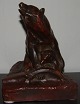 Carl Fagerberg Bronce Bjørn med unge fra Herman Bergman broncestøberi. Måler 28cm høj og er i ...