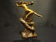 Bronzefigur lavet hos August E. Jensen Bronzestøberi. 23cm høj.
