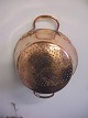 Dansk kobber dørslag/si1800-talletstempletDia.26cm plus hanke 36cm.