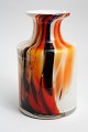 Cascade vase, Højde 15,5 cm, diameter 9,5-6,5 cm. designet af Per Lütken, Holmegaard glasværk. ...