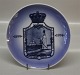 Kgl. Loge Platte 1899-1974 Sankt Johannes Logen St. Nicolaus In signo Piscis 18 cm fra  Royal ...