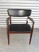 Palisander kontor stol i flot stand, Rosewood chair.Højde ca 77 cm og brede ca 58,5 cmVarenr ...