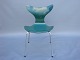 5 stk Arne Jacobsen stole "Mågen" model 3108. Lavet hos Fritz Hansen i 1978. Stolene er med ...