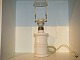 Holmegaard Apoteker bordlampe i hvidt opalglas.Designet af Sidse Werner.Højde 20,0/39,5 ...