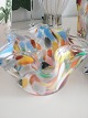 Lille skål i kunstglas - højde: 8 cm