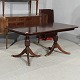2-pillar-table i mahogni m. 3 tillægsplader,(HxLxB 75x170[320]x100 cm), 1960-1970