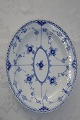 Kgl. Musselmalet halvblonde Kongelig porcelæn. Royal Copenhagen Musselmalet halvblonde. Ovalt ...