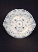 Musselmalet Halvblond.Kagefad Rundt 31 cm.Royal Copenhagen RC nr 1-666Første ...