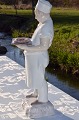 Bager med kringle på bageplade, Bing og Grøndahl porcelænsfigur. B&G bager nr. 2223. Højde ...