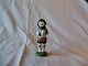 Aluminia Børnehjælpsdagsfigur 1959 Grønlandsk eskimopige  H. 13,5 cm. Perfekt stand