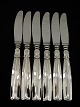 W&S 830 sølv Lotus middagsknive 22 cm.   # 178578