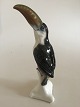 Meissen Art Nouveau Figur af Toucan fra omkring 1900. I perfekt stand og måler 31,5cm høj. Maler ...