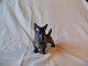 Dahl Jensen Figur 1066 skotsk terrier. L 17 cm. 1. sortering