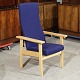 Børnelænestol i bøgetræ m. hvilebeslag,99 cm høj, 1980-1990
