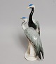Porcelænsgruppe, fuglepar, Karl Ens, art deco. I god stand, 26 cm høj. stemplet.
